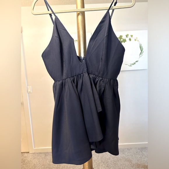 NWT, navy blue, flowy romper - Picture 1 of 3